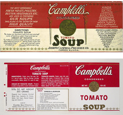Unusual Original Flavors of Campbell's Soup (1933) - Vicarious Windows